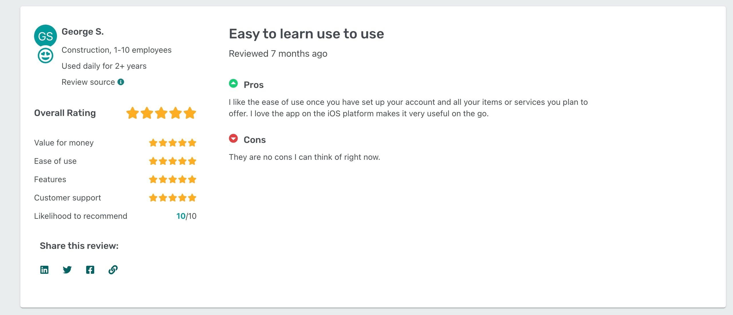 Invoice2go bad review