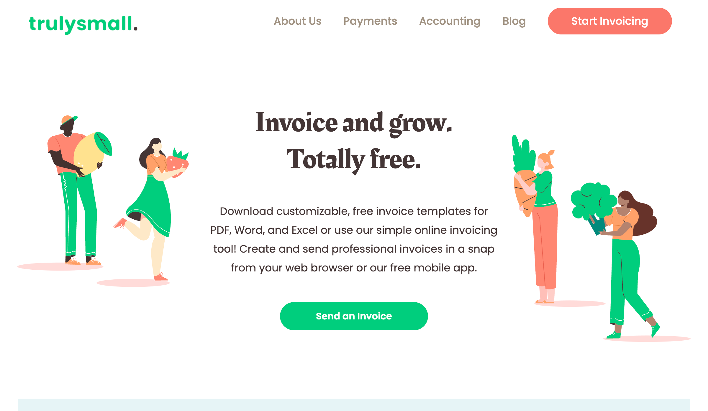 trulysmall front page